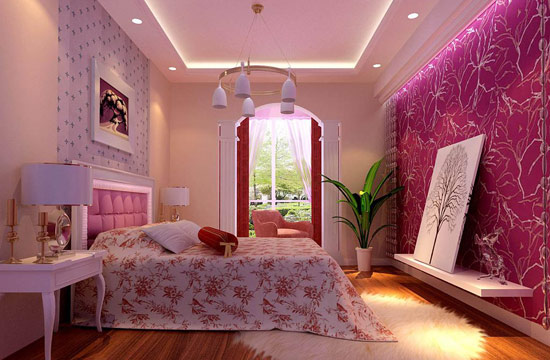 浪漫的卧室装修